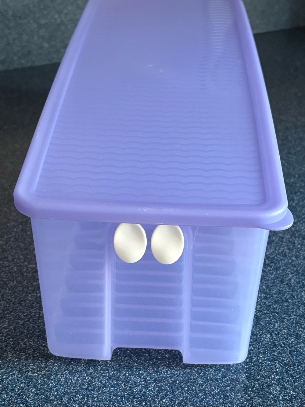 Vintage Tupperware FridgeSmart XL Storage Container w/ Lid & Vents